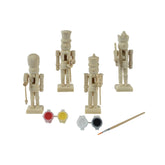 Pinewood Nutcracker Box of 4 Paint Set